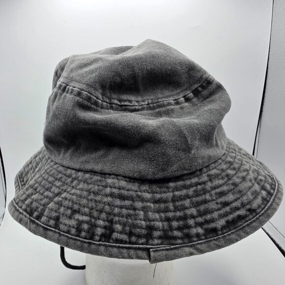 Rip Curl Premium Surf Gray UPF Sun Bucket Hat Summer Beach Walking Outdoors - Picture 3 of 7